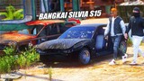 RESTORASI BANGKAI MOBIL SILVIA S15 LANGKA TERBENGKALAI BERTAHUN TAHUN DI GTA 5 ROLEPLAY !!!
