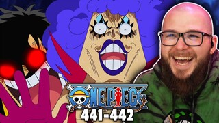 Son of Dragon... | ONE PIECE Ep 441-442 REACTION