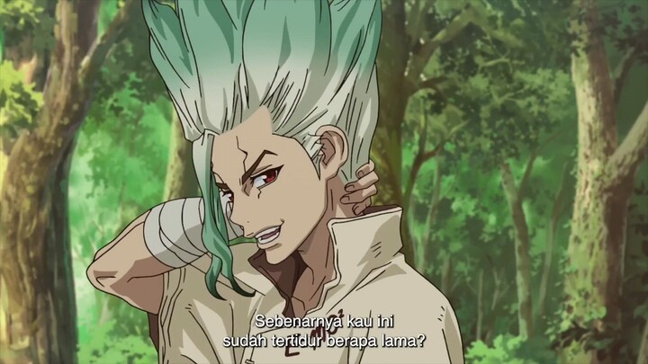 Senku Tetap Menghitung Waktu Saat Membatu | DR Stone