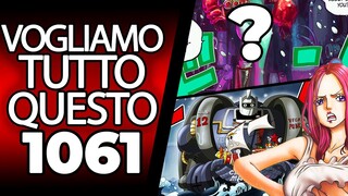 ONE PIECE 1061 (COMMENTO): VEGAPUNK SEI TU O NON SEI TU? ONE PIECE DIVENTA FANTASCIENZA