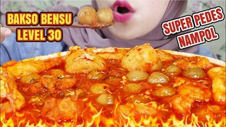 ASMR BAKSO BENSU LEVEL 30 SUPER PEDAS NAMPOL | BUKA PUASA ULUL ASMR