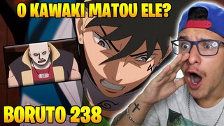 O KAWAKI ENLOUQUECEU | FUI TROLADO - Boruto ep. 238 (REACT)