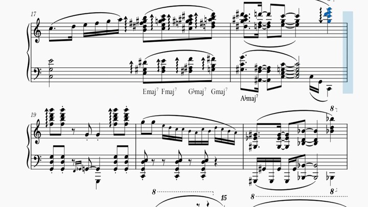 [Jazz Medium 4/4] Otome Game no Hametsu Flag Season 2 OP Piano Cover ArielClef