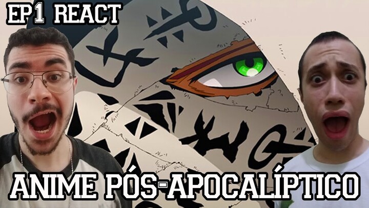 ANIME PÓS-APOCALÍPTICO - Sabikui Bisco (Rust Eater Bisco) Episódio 1 REACT