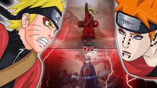 Trận chiến khốc liệt giữa naruto và pain