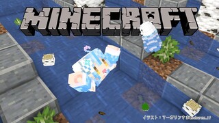 【Minecraft】原木回収機の外装工事！【雪花ラミィ/ホロライブ】