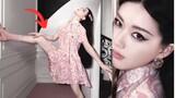 Wearing designer clothes,ZhaoLusi made netizens psychologically traumatized becauseof confusing pose