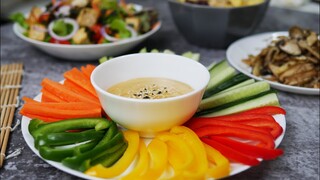 สลัด 4 เมนูทำกินเองที่บ้าน กับน้ำสลัดญี่ปุ่น (สูตรไขมันต่ำ) | สลัดครีเอเตอร์ salad creator