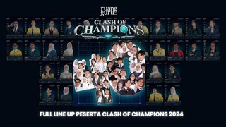Full Lineup Ruangguru Clash of Champions! 🔥