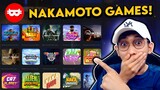 MGA LARO NA PWEDE KA KUMITA! - Nakamoto Games | TAGALOG