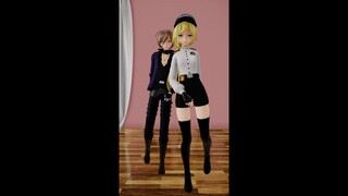 ☂️Umbrella Remix☂️Michael Afton x Vanessa/Vanny【fnaf security breach mmd/fnaf mmd/fnafsl mmd】#shorts