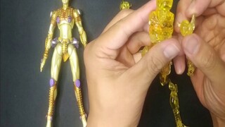 Super movable JOJO's Bizarre Adventure transparent gold experience GK piece trial