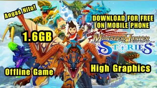 MONSTER HUNTER STORIES GAME On Android Phone | Tagalog Gameplay | Full Tagalog Tutorial