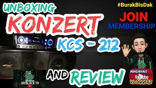 KONZERT KCS - 212 | DIGITAL AMPLIFIER / MICRO COMPONENT SYSTEM | UNBOXING and REVIEW