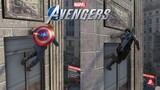 Winter Soldier VS Captain America Parkour Comparison | Marvel's Avengers Game PS5