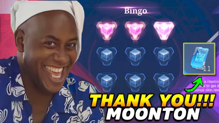 Salamat Moonton! Ang Swerte ko Talaga ๐ฅณ