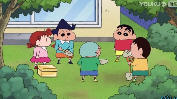 [ vietsub ]_crayon shin chan_(người bảo hộ đi cắm trại 1 mình )