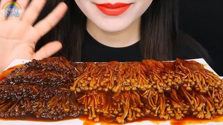 ASMR MÌ ĐẬU ĐEN, SASHIMI CÁ HỒI CAY 1