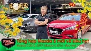 Dàn xe Mazda mới về 🔥 Mazda 3 sedan 2016, Mazda 3 hatchback 2019. Bao test hãng, hỗ trợ trả góp 70%