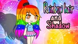 How to make Shadow Gacha Life | Rainbow hair Tutorial | Ibis Paint Tips and Tricks