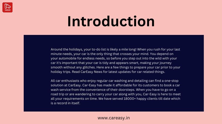 Car Easy Your One Stop Solution For All Your Car Care