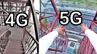 First Person Parkout - Difference Between 4G and 5G