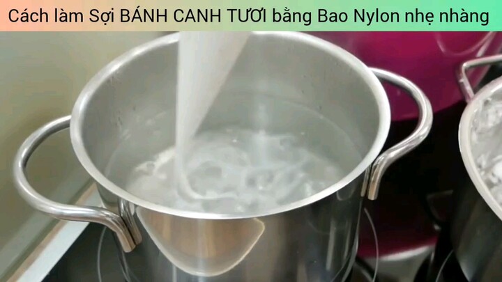 cách làm sợi bánh canh tươi