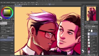 Schmando in Suits - Hot Guy PI Speedpaint