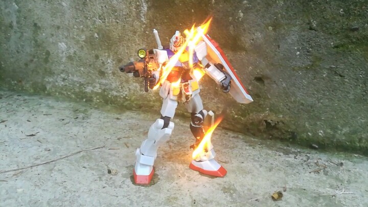 Benar. Gundam in Fire