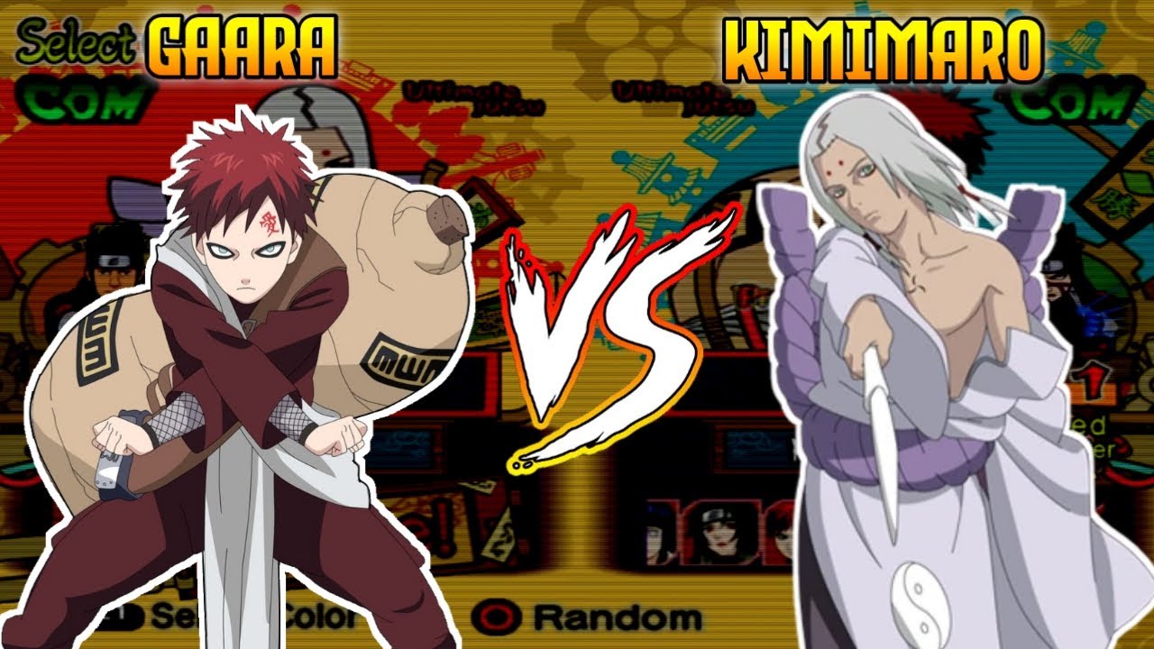 Kimimaro Vs Gaara