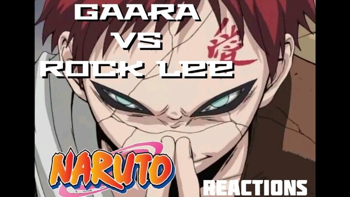 Gaara vs Rock Lee | Batang Naruto Tagalog | Chunnin Exam | Reaction Video