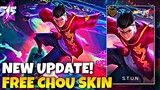 NEW CHOU SKIN MOBILE LEGENDS | NEW EVENT MOBILE LEGENDS - FREE SKIN NEW EVENT ML 2021 - NEW EVENT ML