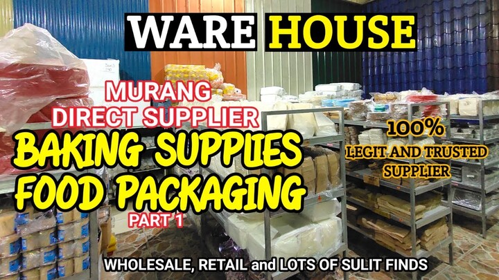 PART 1 | DIRECT BODEGA NG BAKING SUPPLIES AT FOOD PACKAGING | BCGT BAKING SUPPLIES AT FOOD PACKAGING