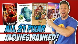 All 21 Pixar Movies Ranked!