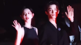 Meng Ziyi and Wang Xingyue traveled 50 kilometers to Taohuawu Reuters!!!