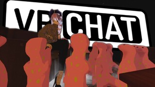 Motivational Lizard Visits VRChat