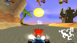 CTR Playstation 1 - Gameplay Nostalgia