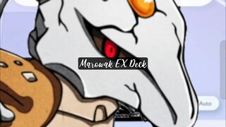 Marowak EX deck Vs Pikachu EX deck ( Pokemon TCGP )