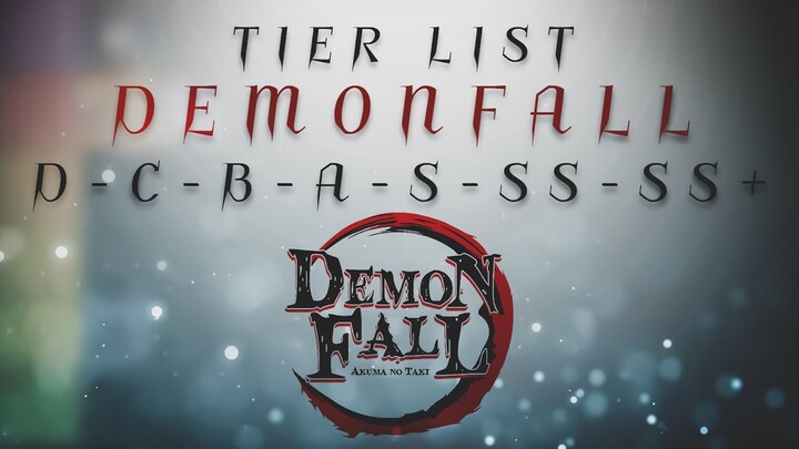 TIER LIST ДЫХАНИЙ И ДЕМОН АРТОВ В DEMONFALL |ROBLOX|