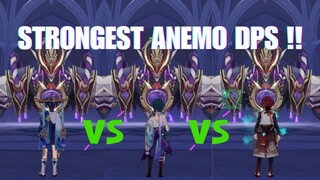 F2P : Anemo DPS Comparison!! Who Is The Real Goat?? [GENSHIN IMPACT]