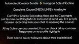 Automated Creator Bundle ⚡️ Instagram Sales Machine Course download
