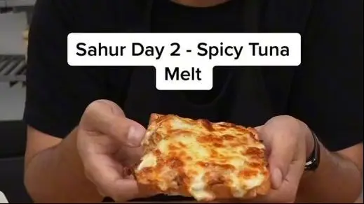 Sahur Day 2 - Spicy Tuna Melt Resepi Khairul Aming