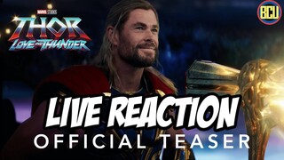 NEW ASGARD JADI TEMPAT WISATA GAES !! THOR LOVE AND THUNDER TEASER LIVE REACTION & BREAKDOWN