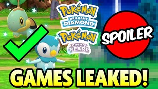 FULL GAME LEAKS! INSANE Breakdown for Pokemon Brilliant Diamond and Pokemon Shining Pearl