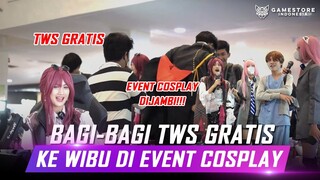 BAGI-BAGI TWS GRATIS DI EVENT COSPLAY JAMBI 🤩 - Gamestore indonesia