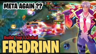 Fredrinn meta again ?? Build Top 1 Global Fredrinn!!! Fredrinn Gameplay 2024 !! Mlbb. ✓✓