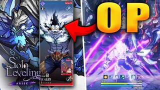 Silver Mane Baek is FIXED!!! This is soooo BROKEN!! (Tier 5 Golem vs. Baek) in Solo Leveling Arise