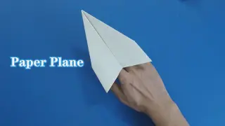 Beautiful Arrow Feather Paper Airplane