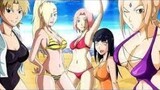 Swimsuit Naruto Girls Fight - Playing Naruto Storm 3