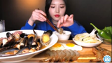 ASMR Soy sauce Shrimp Mukbang Korea EATING Show R #amthuc